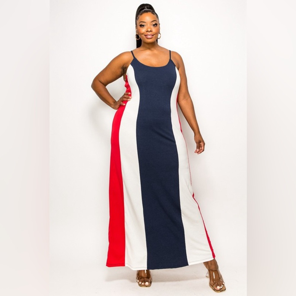 #60 Sweet Maxi Dress- plus size